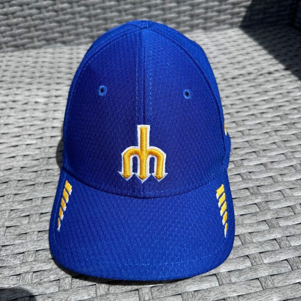 New Era 39Thirty  Seattle‎ Mariners Cooperstown Baseball Hat Royal Blue Toddler